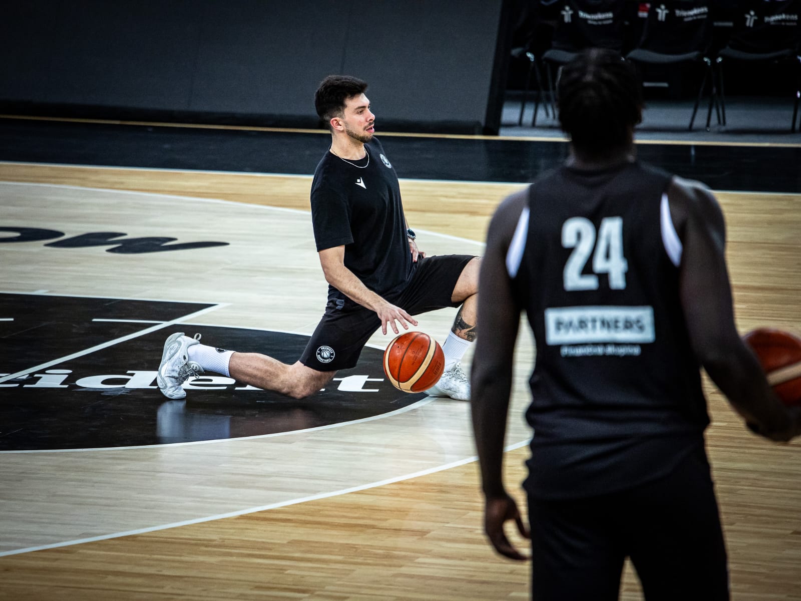 Sergio Rojas en el gimnasio